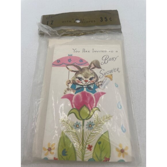 Vintage Lot of Birthday Baby Greeting Cards 12 Year Old Twins Packs of Invites - Picture 12 of 14